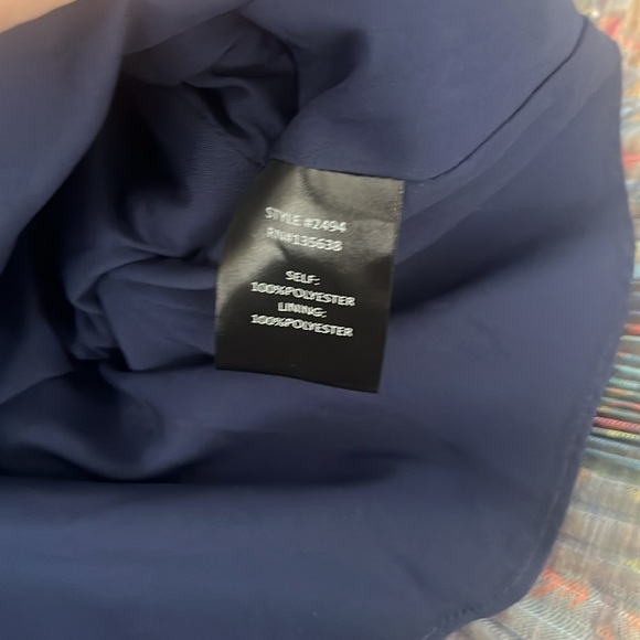 Hutch Lia One shoulder top peplum pleated multicolor size XS NWT - Picture 10 of 10